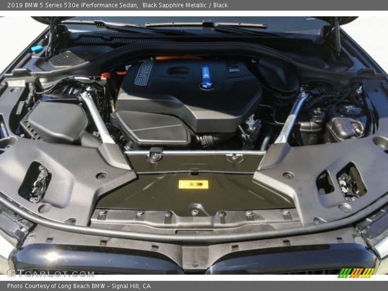 Black Sapphire Metallic / Black 2019 BMW 5 Series 530e iPerformance Sedan