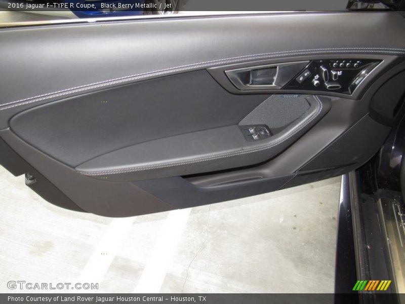 Black Berry Metallic / Jet 2016 Jaguar F-TYPE R Coupe