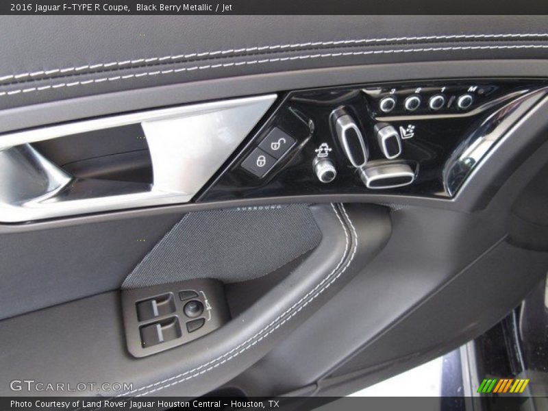 Black Berry Metallic / Jet 2016 Jaguar F-TYPE R Coupe
