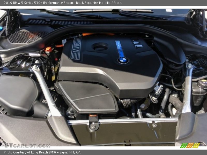 Black Sapphire Metallic / Black 2019 BMW 5 Series 530e iPerformance Sedan