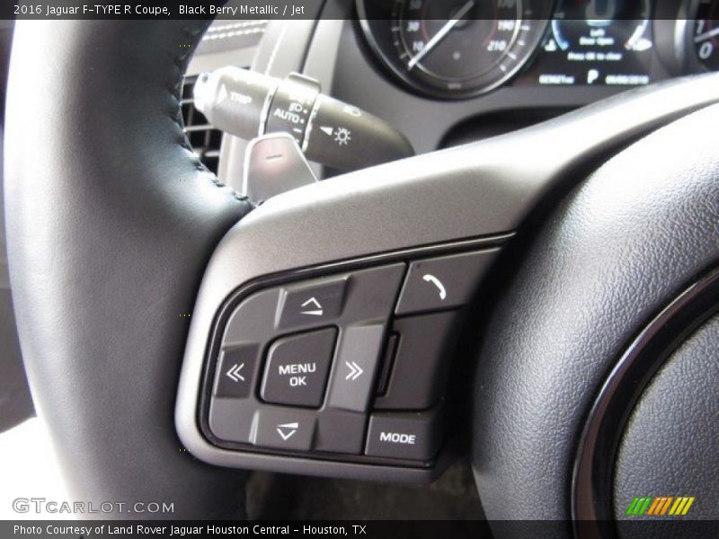 Black Berry Metallic / Jet 2016 Jaguar F-TYPE R Coupe