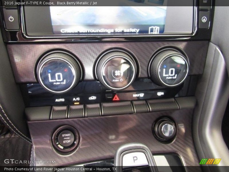 Black Berry Metallic / Jet 2016 Jaguar F-TYPE R Coupe