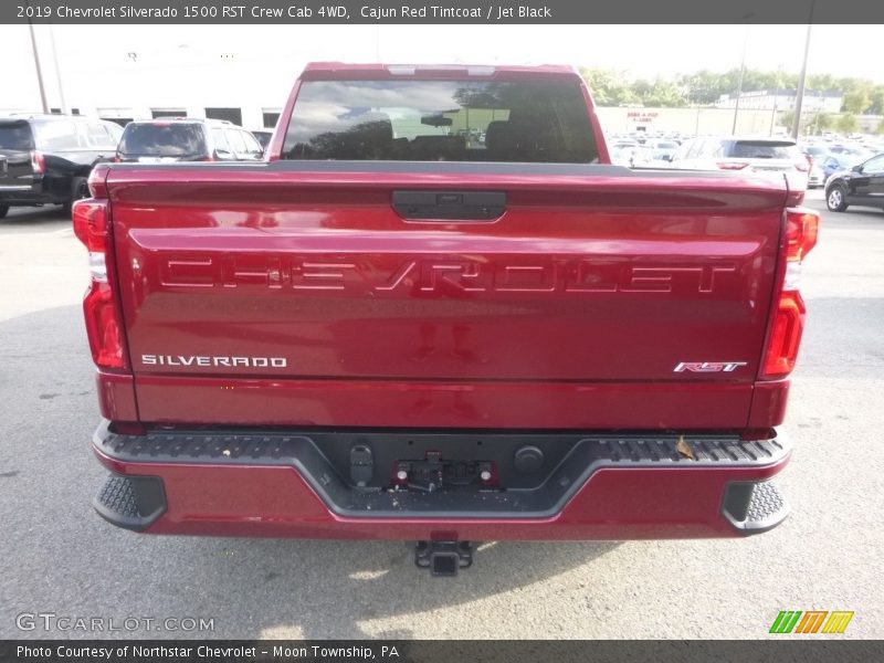 Cajun Red Tintcoat / Jet Black 2019 Chevrolet Silverado 1500 RST Crew Cab 4WD