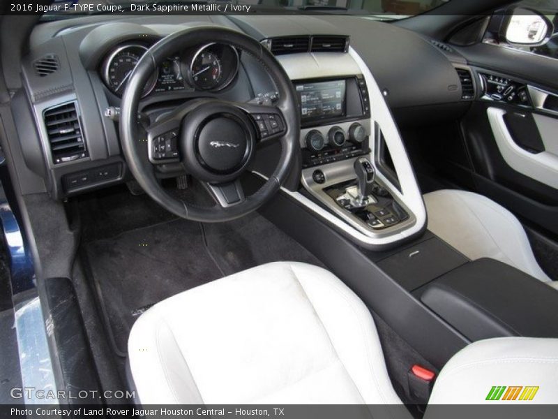  2016 F-TYPE Coupe Ivory Interior