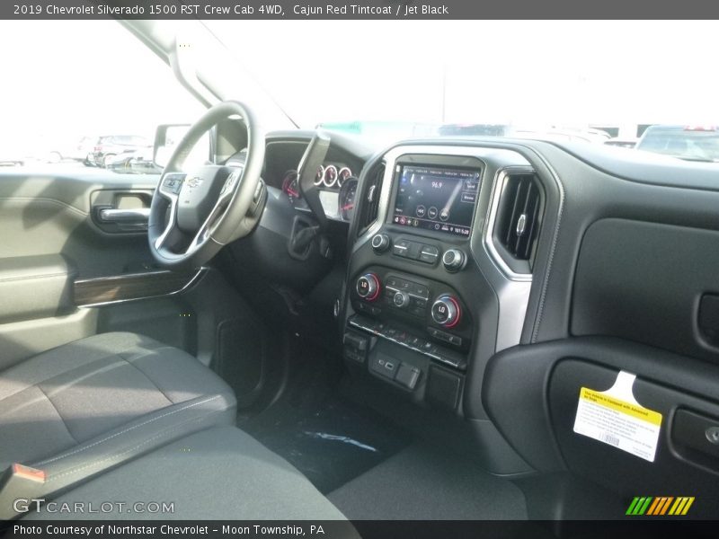 Cajun Red Tintcoat / Jet Black 2019 Chevrolet Silverado 1500 RST Crew Cab 4WD