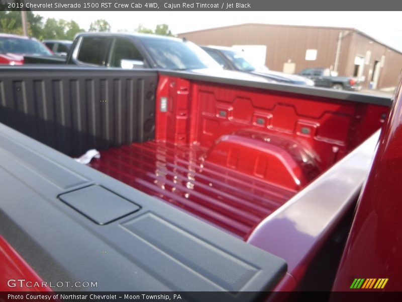 Cajun Red Tintcoat / Jet Black 2019 Chevrolet Silverado 1500 RST Crew Cab 4WD