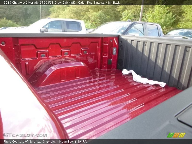 Cajun Red Tintcoat / Jet Black 2019 Chevrolet Silverado 1500 RST Crew Cab 4WD