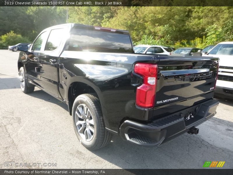 Black / Jet Black 2019 Chevrolet Silverado 1500 RST Crew Cab 4WD