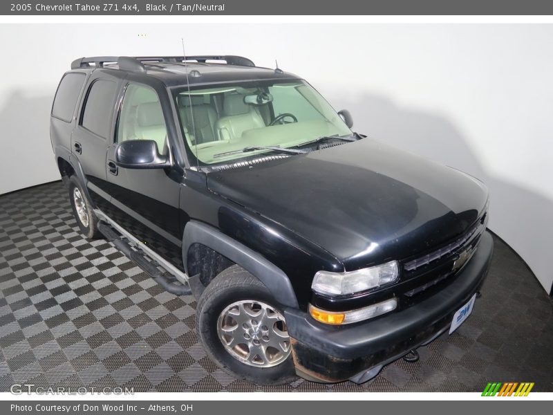 Black / Tan/Neutral 2005 Chevrolet Tahoe Z71 4x4