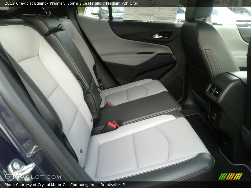 Storm Blue Metallic / Medium Ash Gray 2019 Chevrolet Equinox Premier