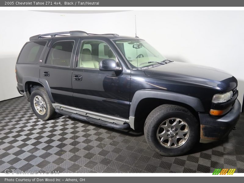 Black / Tan/Neutral 2005 Chevrolet Tahoe Z71 4x4