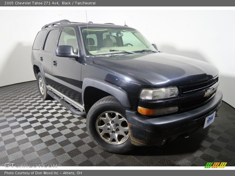 Black / Tan/Neutral 2005 Chevrolet Tahoe Z71 4x4