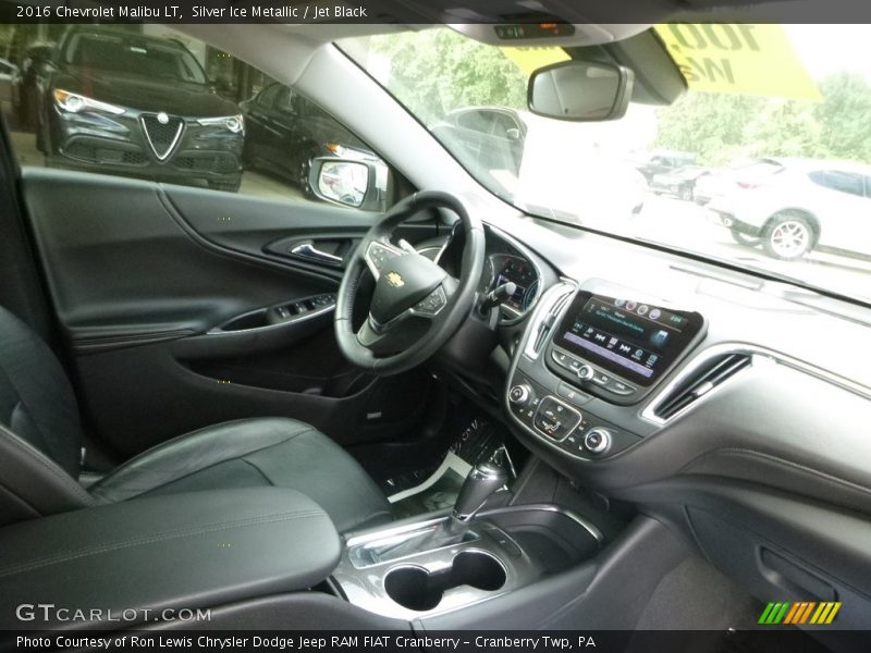Silver Ice Metallic / Jet Black 2016 Chevrolet Malibu LT