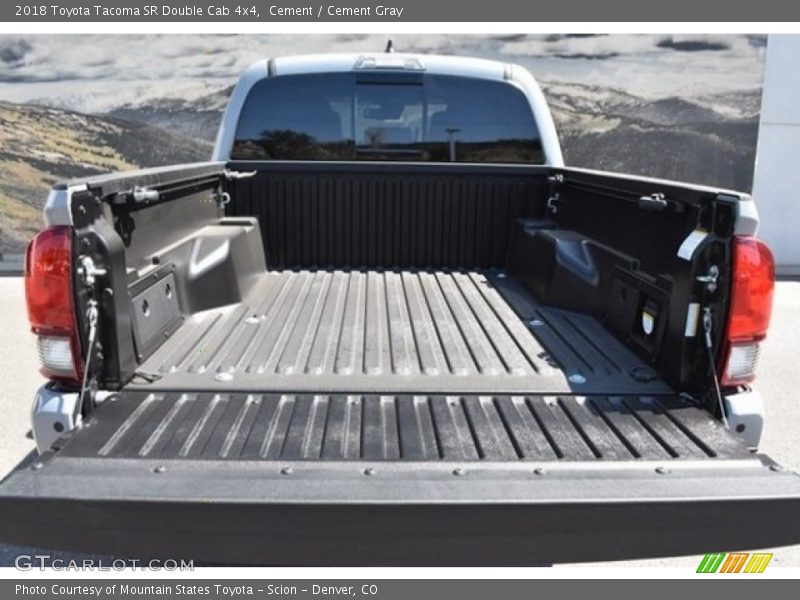 Cement / Cement Gray 2018 Toyota Tacoma SR Double Cab 4x4
