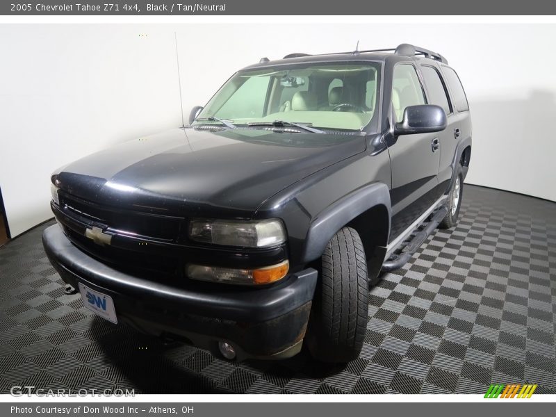 Black / Tan/Neutral 2005 Chevrolet Tahoe Z71 4x4