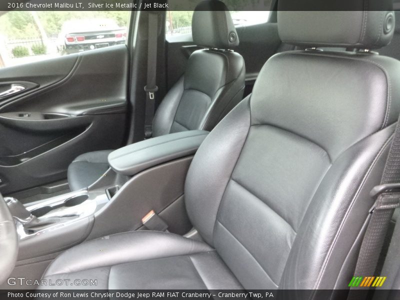 Silver Ice Metallic / Jet Black 2016 Chevrolet Malibu LT