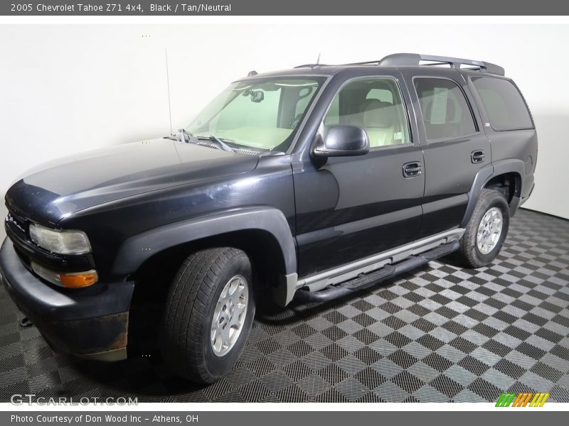 Black / Tan/Neutral 2005 Chevrolet Tahoe Z71 4x4
