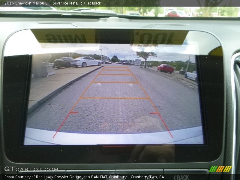 Silver Ice Metallic / Jet Black 2016 Chevrolet Malibu LT