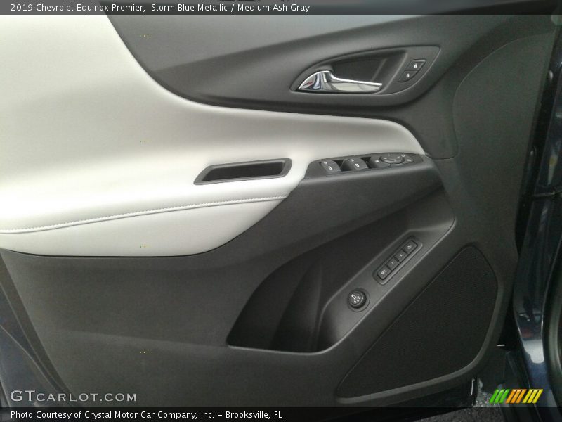 Storm Blue Metallic / Medium Ash Gray 2019 Chevrolet Equinox Premier