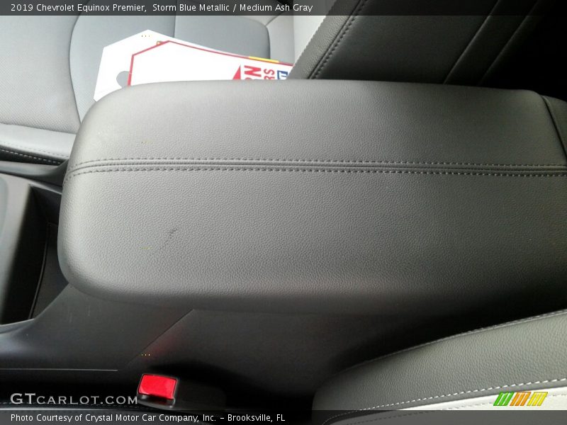 Storm Blue Metallic / Medium Ash Gray 2019 Chevrolet Equinox Premier