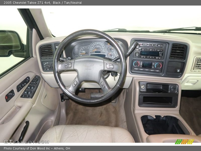 Black / Tan/Neutral 2005 Chevrolet Tahoe Z71 4x4