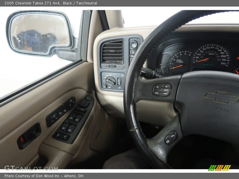 Black / Tan/Neutral 2005 Chevrolet Tahoe Z71 4x4