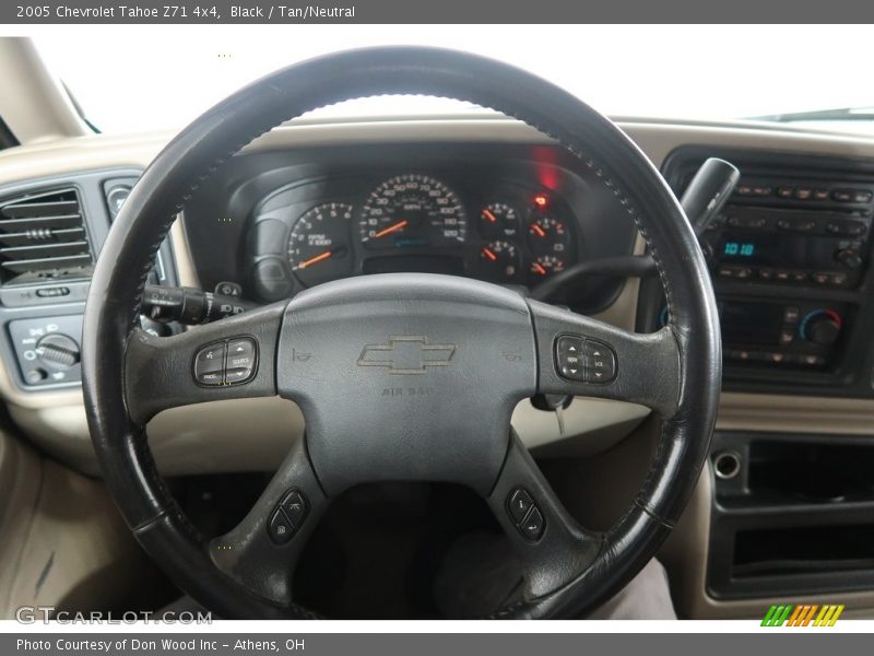 Black / Tan/Neutral 2005 Chevrolet Tahoe Z71 4x4