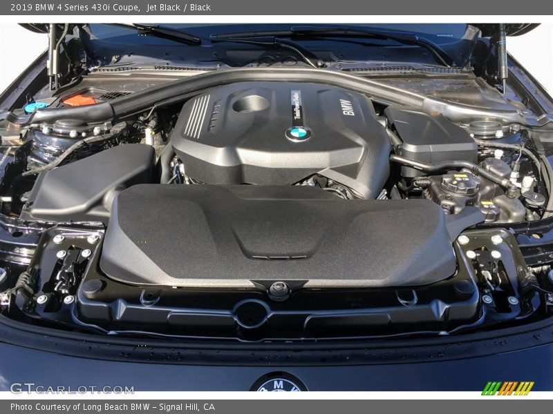 Jet Black / Black 2019 BMW 4 Series 430i Coupe