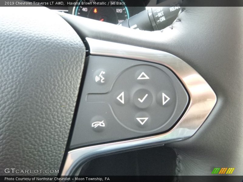 Havana Brown Metallic / Jet Black 2019 Chevrolet Traverse LT AWD