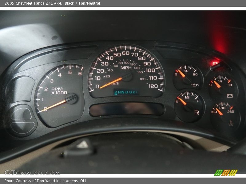 Black / Tan/Neutral 2005 Chevrolet Tahoe Z71 4x4