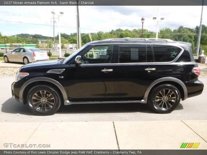 Super Black / Charcoal 2017 Nissan Armada Platinum 4x4