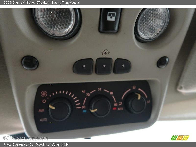 Black / Tan/Neutral 2005 Chevrolet Tahoe Z71 4x4