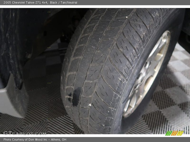 Black / Tan/Neutral 2005 Chevrolet Tahoe Z71 4x4
