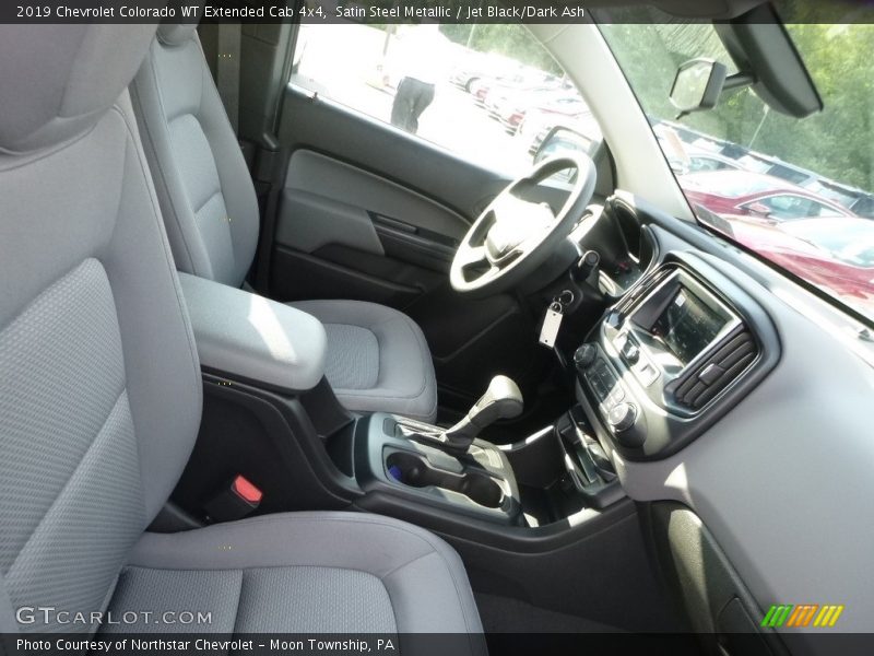 Satin Steel Metallic / Jet Black/Dark Ash 2019 Chevrolet Colorado WT Extended Cab 4x4