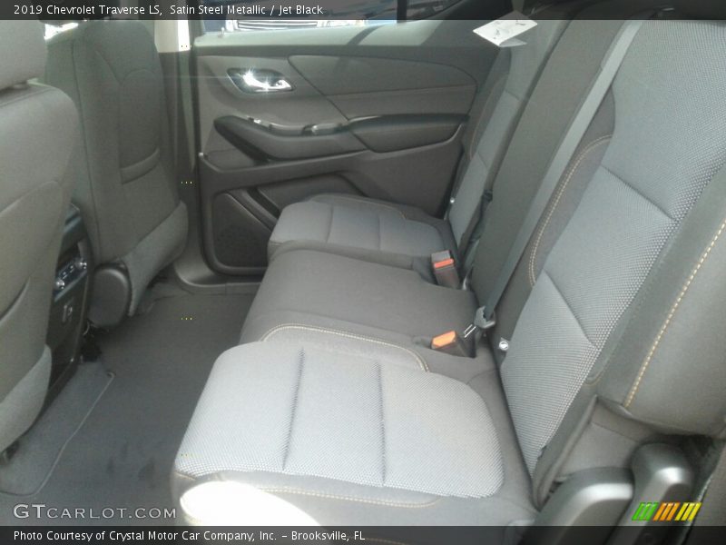 Satin Steel Metallic / Jet Black 2019 Chevrolet Traverse LS