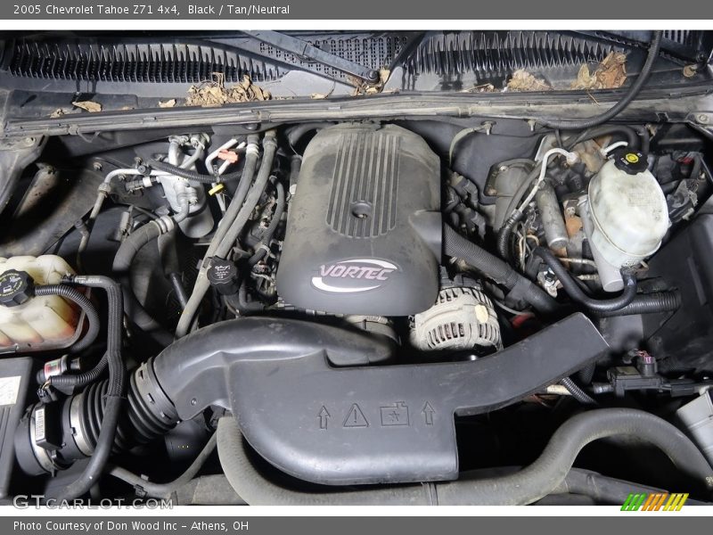 Black / Tan/Neutral 2005 Chevrolet Tahoe Z71 4x4