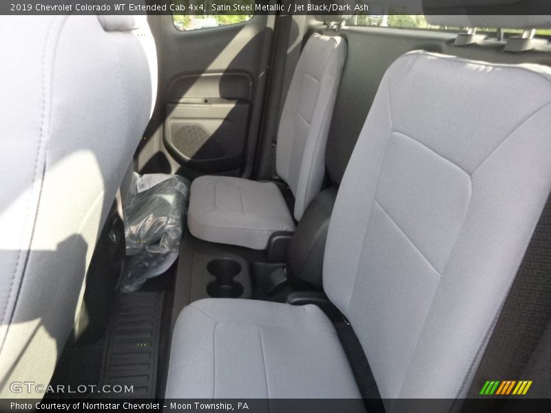 Satin Steel Metallic / Jet Black/Dark Ash 2019 Chevrolet Colorado WT Extended Cab 4x4