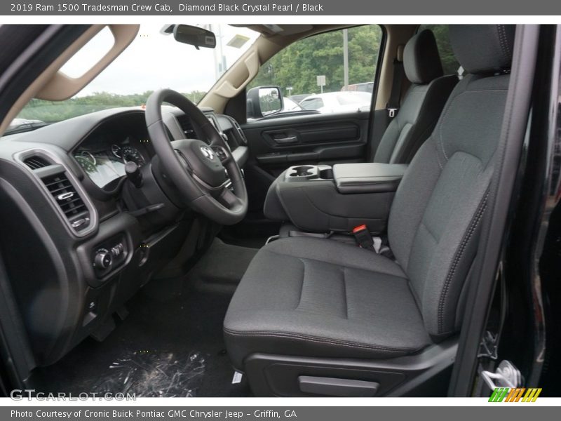 Diamond Black Crystal Pearl / Black 2019 Ram 1500 Tradesman Crew Cab