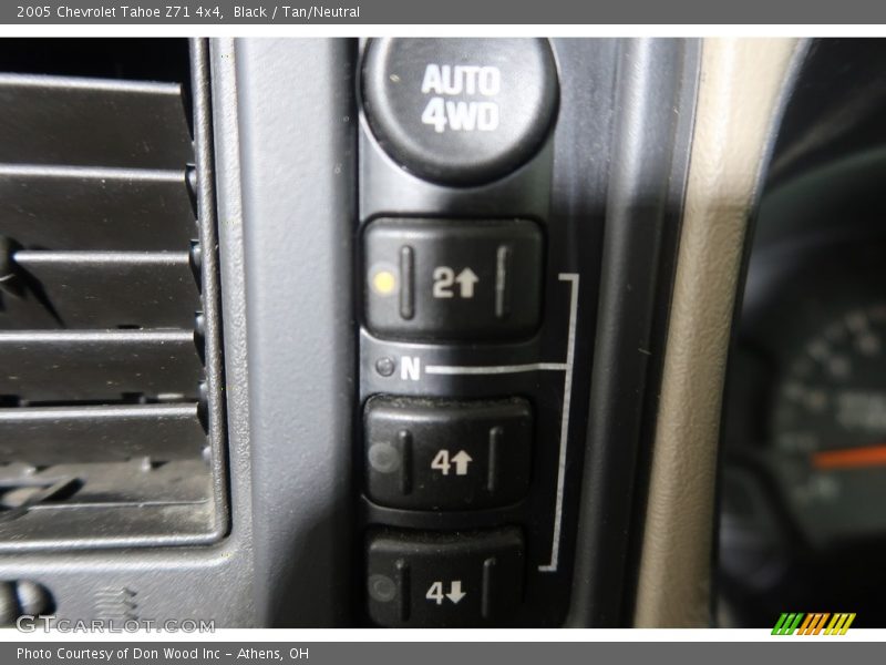 Black / Tan/Neutral 2005 Chevrolet Tahoe Z71 4x4