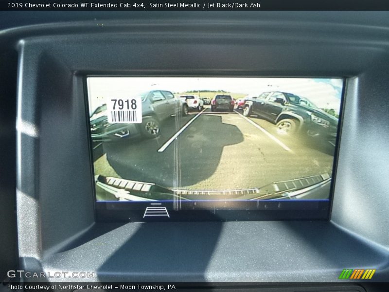 Satin Steel Metallic / Jet Black/Dark Ash 2019 Chevrolet Colorado WT Extended Cab 4x4