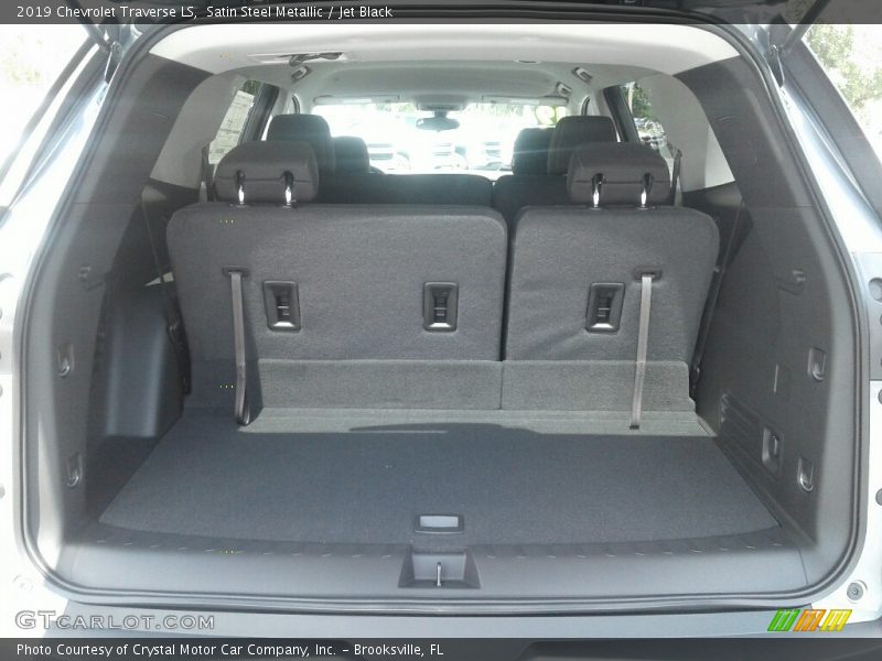 Satin Steel Metallic / Jet Black 2019 Chevrolet Traverse LS