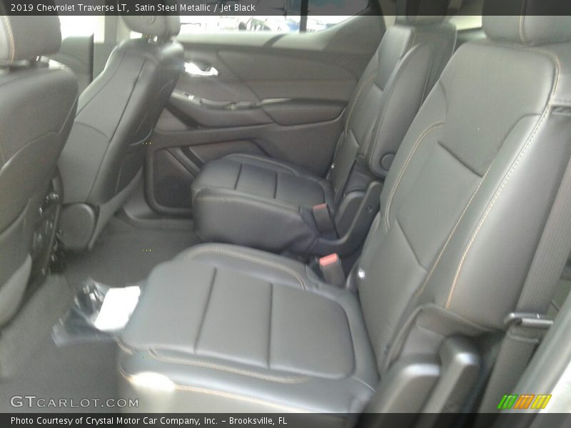 Satin Steel Metallic / Jet Black 2019 Chevrolet Traverse LT