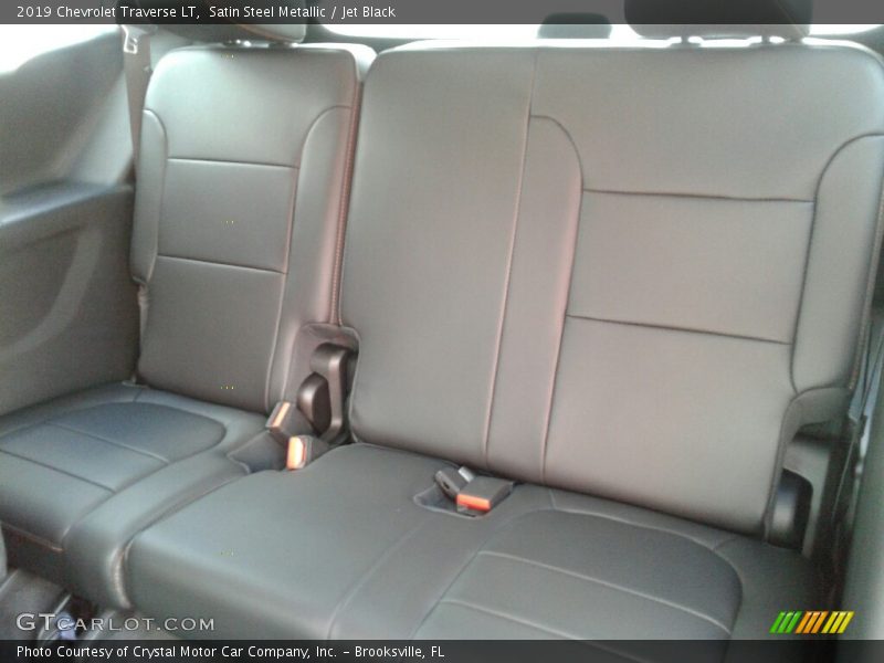 Satin Steel Metallic / Jet Black 2019 Chevrolet Traverse LT