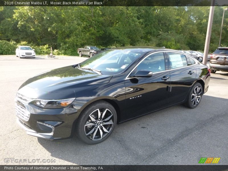 Mosaic Black Metallic / Jet Black 2018 Chevrolet Malibu LT