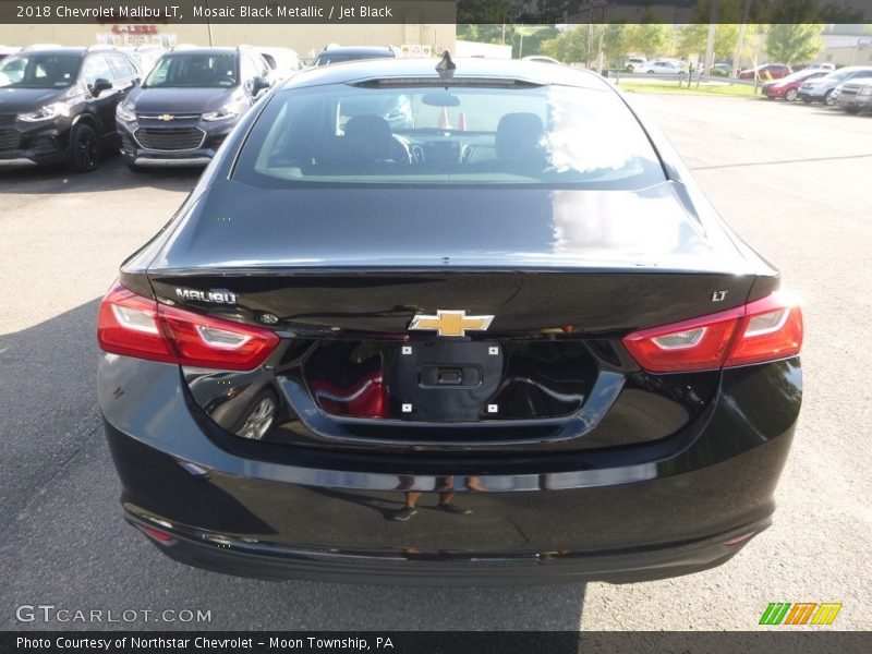 Mosaic Black Metallic / Jet Black 2018 Chevrolet Malibu LT