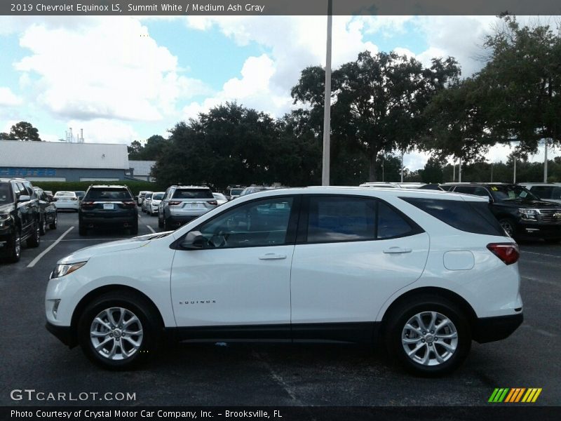 Summit White / Medium Ash Gray 2019 Chevrolet Equinox LS