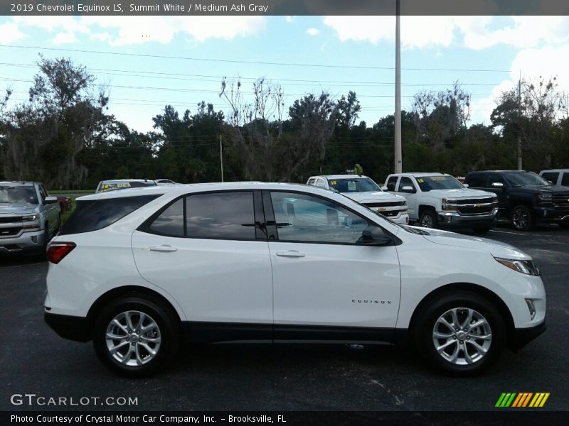 Summit White / Medium Ash Gray 2019 Chevrolet Equinox LS