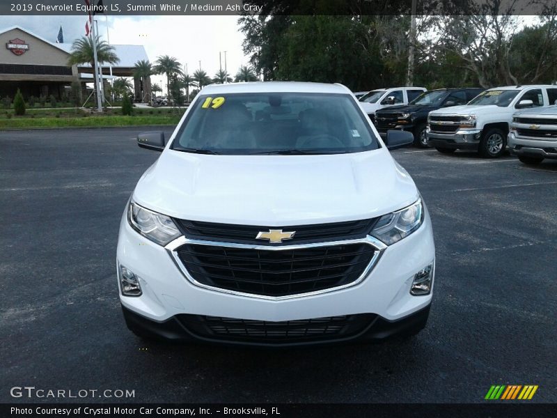 Summit White / Medium Ash Gray 2019 Chevrolet Equinox LS