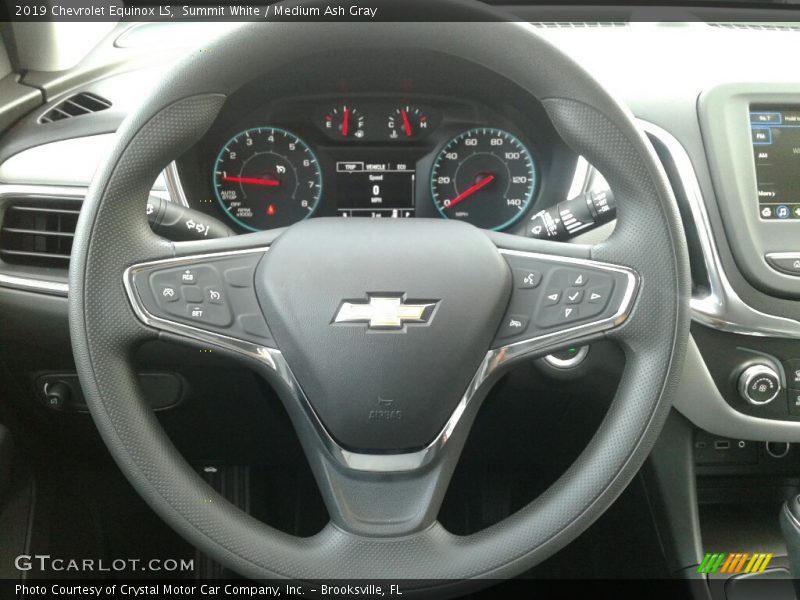 Summit White / Medium Ash Gray 2019 Chevrolet Equinox LS
