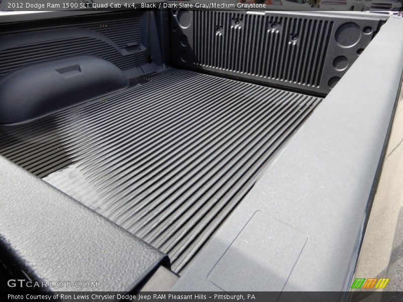 Black / Dark Slate Gray/Medium Graystone 2012 Dodge Ram 1500 SLT Quad Cab 4x4